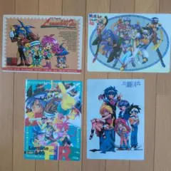 NG騎士ラムネ&40 下敷き ４枚