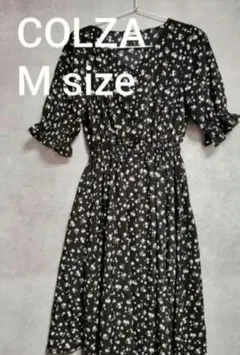 COLZA　コルザ　ロングワンピース　花柄　ワンピース　Mサイズ