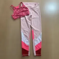キッズ アクティブウェア セット ピンク系