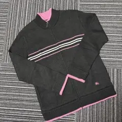 BURBERRY BLACK LABEL ジャケット サイズ2 ブラック/ピンク