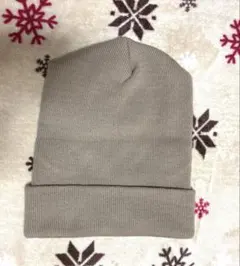 MADE IN U.S.A ニット帽　ベージュ