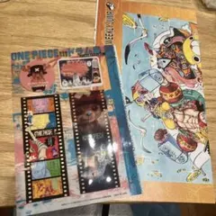 少年ジャンプ付録　ワンピース　ポスター・しおり