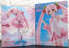 桜ミク フィギュア 2種セット
