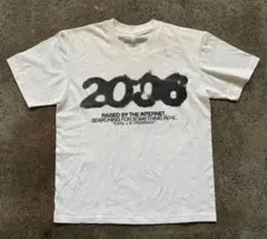 2006Tシャツ ホワイト ストリート　スケーター　白T 白黒