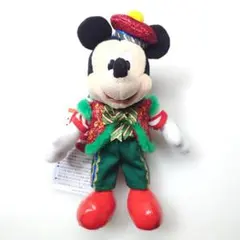 ミッキー ぬいぐるみバッジ 2025 クリスマス トイズワンダラスクリスマス