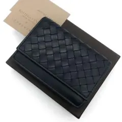 未使用✨ボッテガ ヴェネタ レザー　イントレチャート カードケース 名刺入れのサムネイル