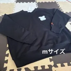 新品ミッフィートレーナー♪ ブラック　mサイズ プチプラ　レディースサンリオ薄手のサムネイル