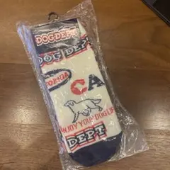 【新品未使用】DOG DEPT 犬のデザインソックス 23-25cm
