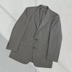 3133【Hampshire】スーツ　ジャケット　春夏　グレー　ビジネス　仕事