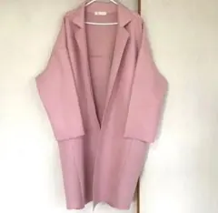 セルフォード CELFORD リネンライク ロングコート ベルト 上品 春 36