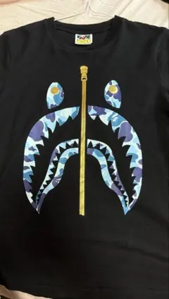 BAPE シャークデザイン Tシャツ Mサイズ ブラック