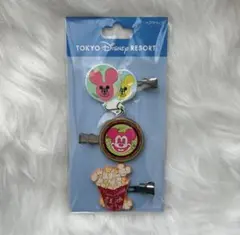 【新品未開封】東京ディズニーリゾート ヘアクリップ3個セット