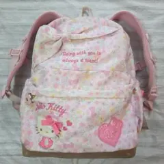 Hello Kitty リュック 花柄 ピンク