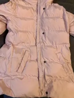 GAP フード付きダウンコート ピンク