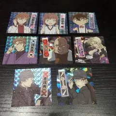 名探偵コナン　てれびくん　ホログラムステッカー　８枚