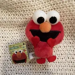 セサミストリート エルモ ぬいぐるみ ストラップ