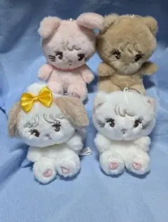 【mikko】mikko characters ぬいぐるみ　全4種 セット