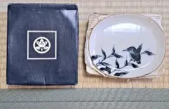 ✡️たち吉　 「かわせみ小判皿」5皿 　 　　　　　　箱入りのサムネイル