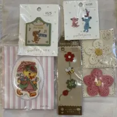 《新品未使用》ワッペン　モチーフ　アイロン接着