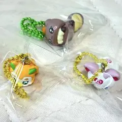 ぷちきゅあ チョコスナック ミニチュアキーホルダー はみー しろっぷ なっつ