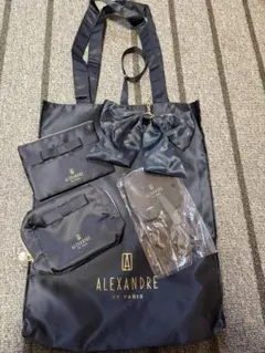 ALEXANDRE DE PARISトートバッグ 手鏡 ポーチ セット