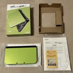 Newニンテンドー3DS LL ライム×ブラック　カメラ×