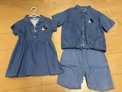 【美品】デニムワンピースとセットアップ