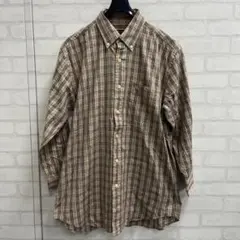 最終値下げ バーバリー ロンドン BURBERRY ノバ チェック 刺繍 シャツ