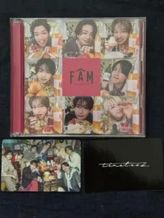 timelesz FAM 通常版 タイムレス