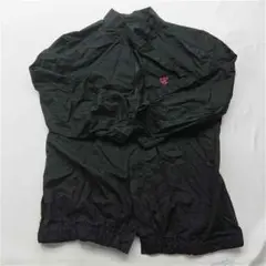 ディーゼル DIESEL 黒 ナイロンジャケット スタンドカラー サイズM