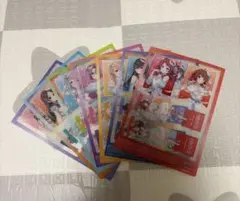 学園アイドルマスター クリアシート 全7種 コンプリートセット ローソン