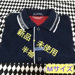 お値下げ〈CRICKET HILL〉 ポロシャツ　半袖　M ネイビー　ゴルフのサムネイル