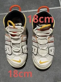 NIKE モアテン　RAYGUNS コラボ　モアアップテンポ　18cm 美品 楽天市場】NIKE AIR MORE UPTEMPO (GS) RAYGUNS white