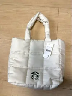 スターバックス　 キルティングトートバッグ