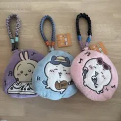 ちいかわ GUポーチ ちいかわ、ハチワレ、うさぎ、3点セット