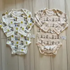 《未使用》ユニクロ　ベビーボディスーツ　ロンパース　80