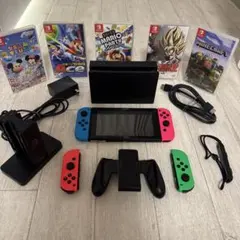 Nintendo Switch 本体セット＋人気ソフト5本付きすぐ遊べるセット