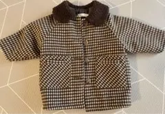 LINDO チェックコート　サイズ:3 韓国こども服
