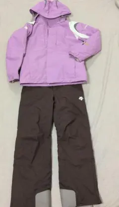 デサント DESCENTE　スキーウェア　上下 レディース11号 ヒートナビ