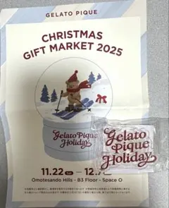 ジェラートピケ クリスマスマーケット カプセルトイ スマホグリップ 新品未開封