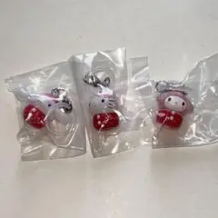 サンリオ　いちご　めじるしアクセサリー　ガチャ　シナモン　キティ　マイメロ