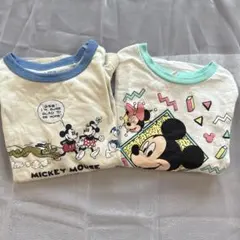 【美品】子供服　Tシャツ2枚セット ディズニーコラボ　ユニクロ　しまむら