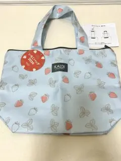 カルディ　いちごバッグ　2026 タグ付き未使用品　エコバッグのサムネイル