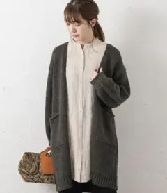 新品未使用タグ付★Sonny Label ハンド風ロングカーディガン