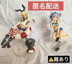 艦これ　伊19　島風　フィギュア　2つセット　⚠️箱なし　⚠️難あり