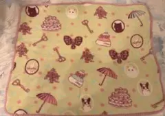 Ladurée ブランケット ラデュレ　グリーン　黄緑　ピンク　ハンカチ　タオル