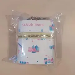 TAITO限定 シモジマ　CLOUD TRAIN スカーフ付ミニポーチ