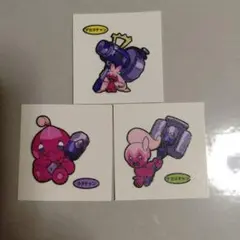 ポケモンパン デコキャラシール 207弾 カヌチャン進化ラインセット 匿名配送