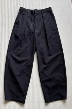 GU バレルレッグスラックス ブラック メンズS(丈標準70.0～74.0cm)