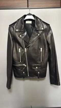 ※美品　 SAINT LAURENT ダブルライダースジャケットのサムネイル
